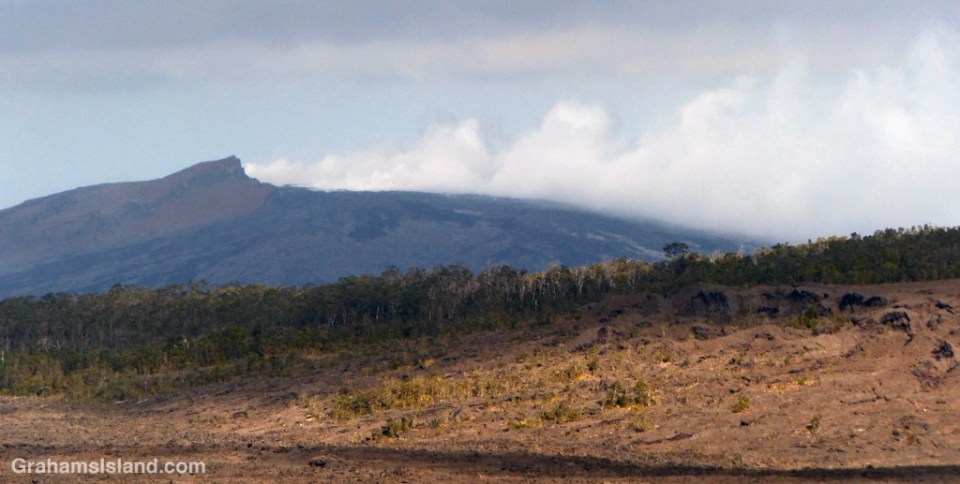 Pu'u O'o vent on Kilauea Volcano