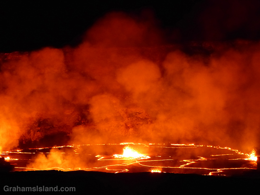 Kilauea lava lake