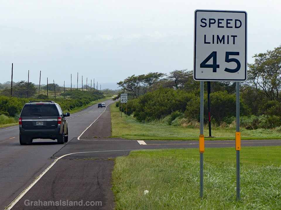 Signs-Speed limit