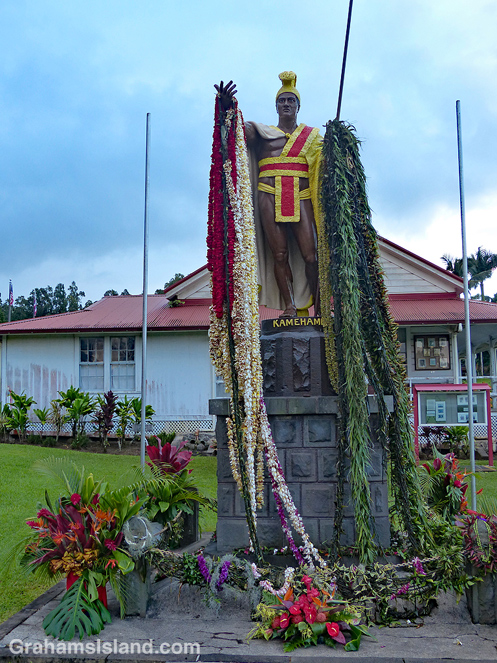 King Kamehameha statue Kapaau