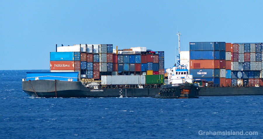Tug and barge 3