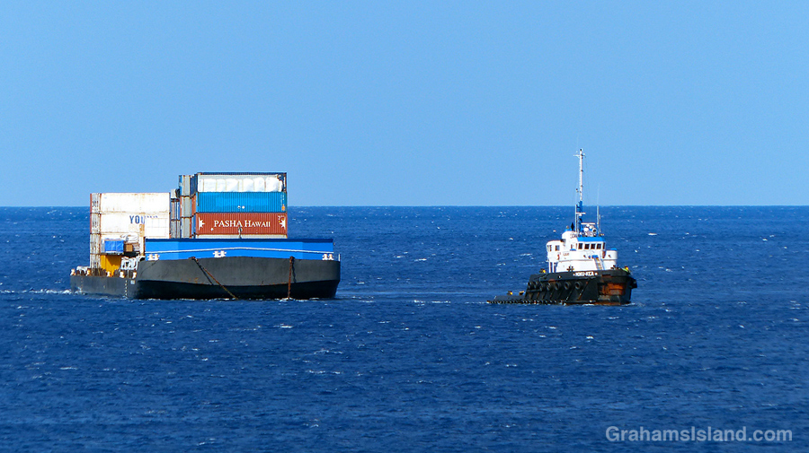 Tug and barge 4