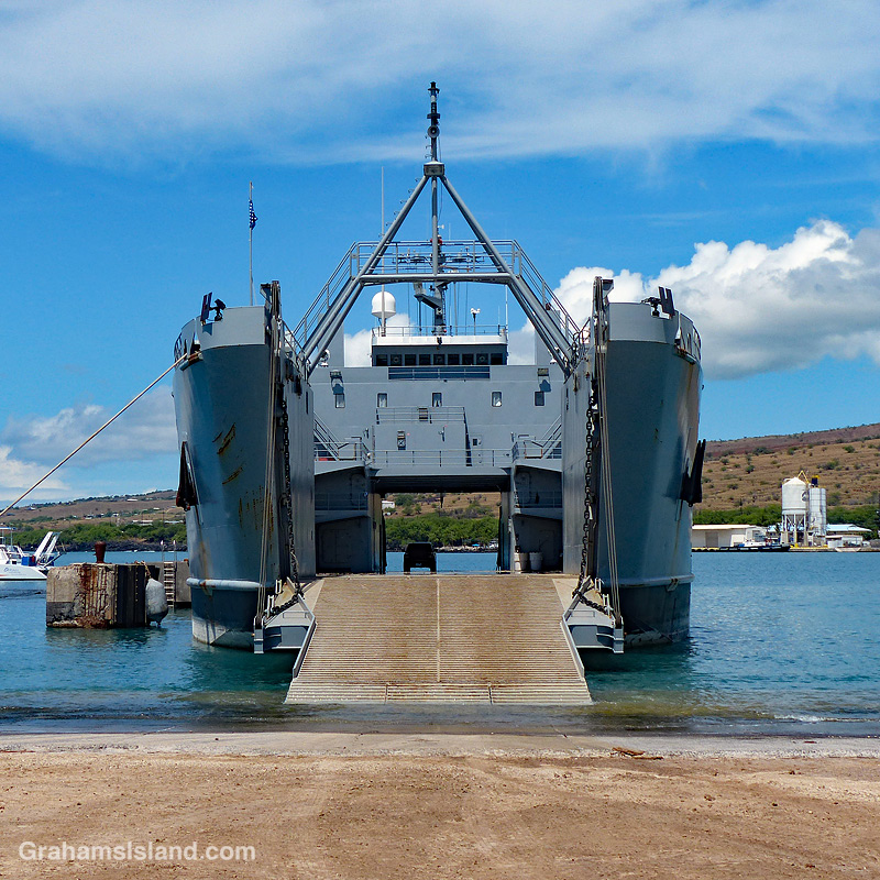 Army LSV supply ship
