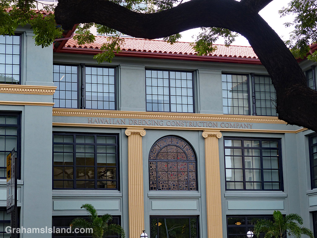 hawaiian dredging building honolulu front