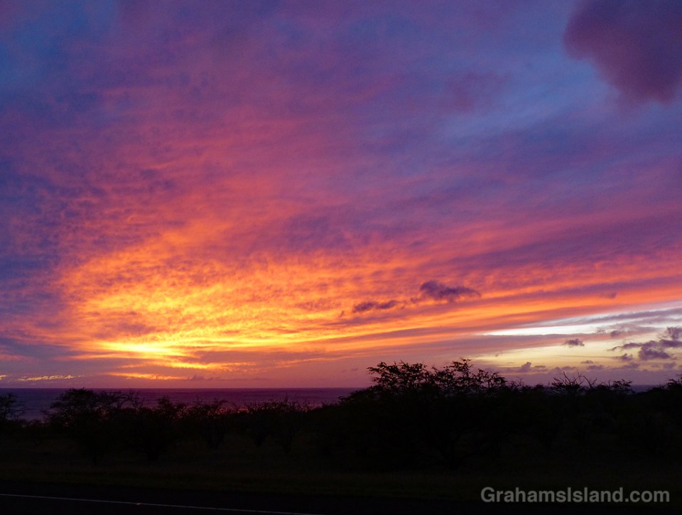 kohala sunset