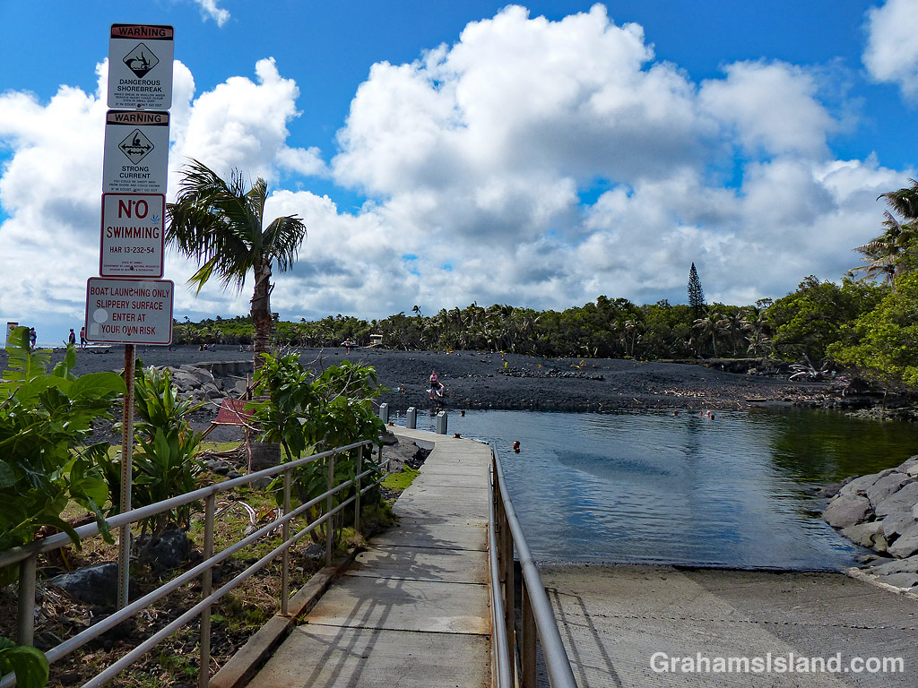 Pohoiki boatramp