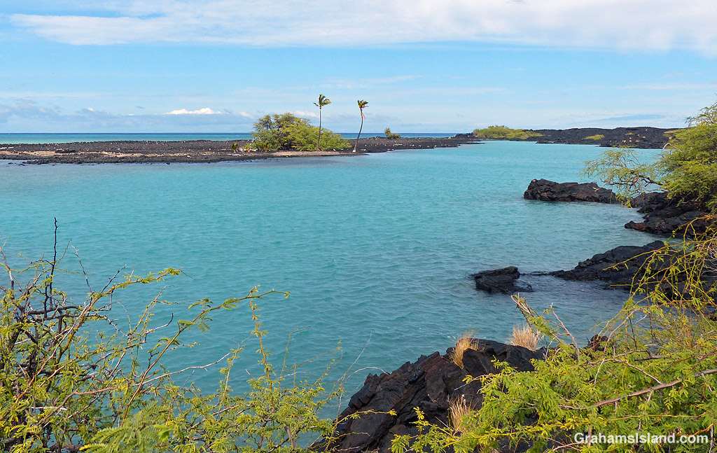 Wainanali’i lagoon at Kiholo, Hawaii at Kiholo, Hawaii