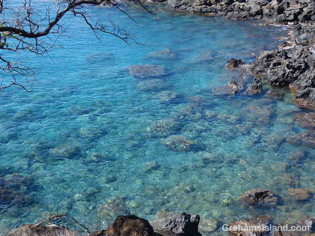 Nishimura Bay on the Big Island, Hawaii