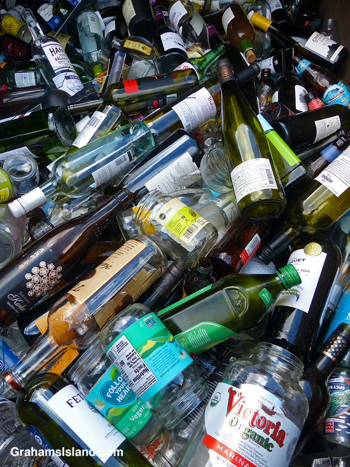 Recycled glass in Hawaii