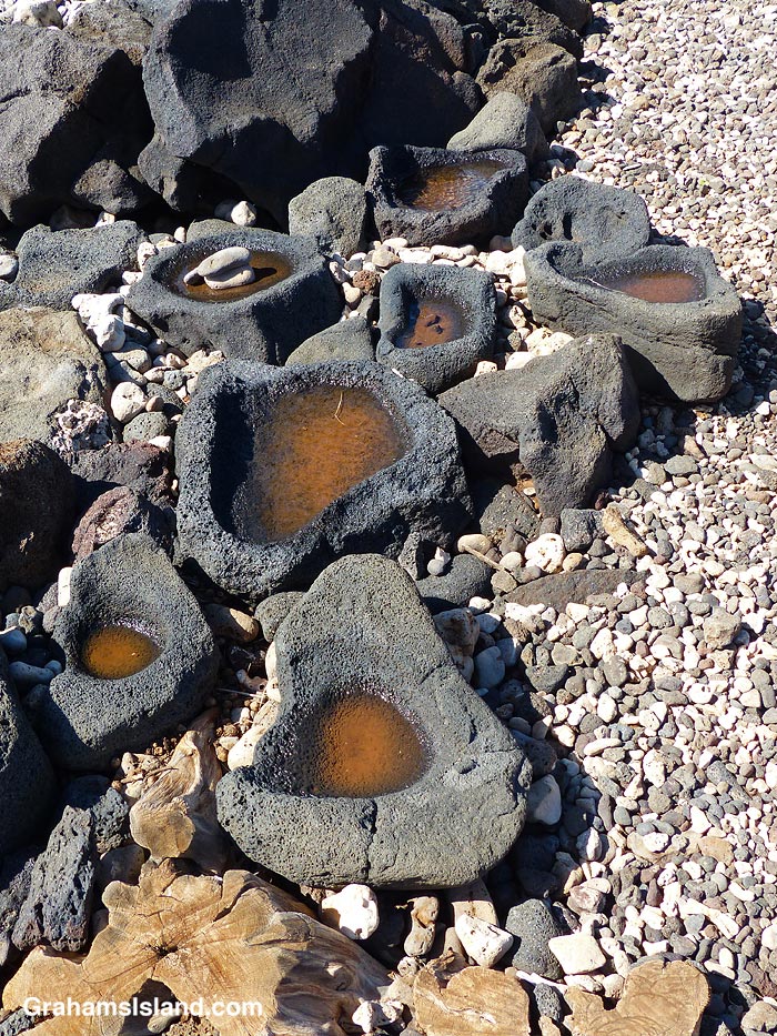 Salt Water On Rocks Salt mine | Graham's Island