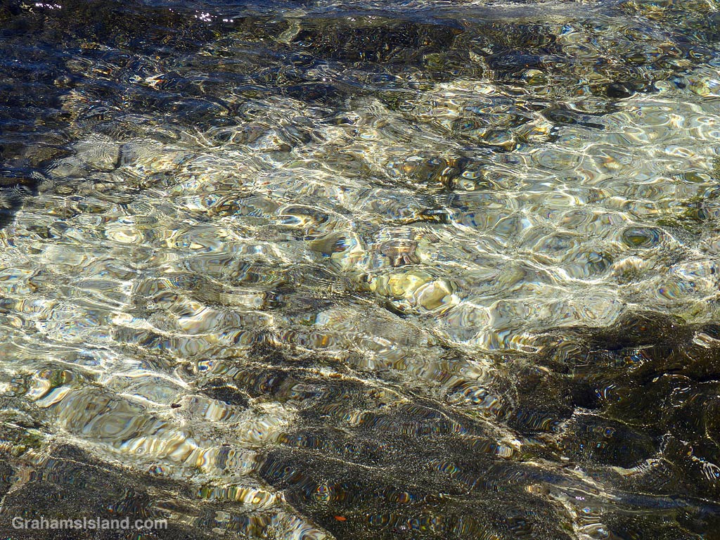 The color of water | Graham's Island