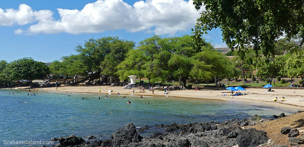 Spencer Beach Park on the Big Island, Hawaii