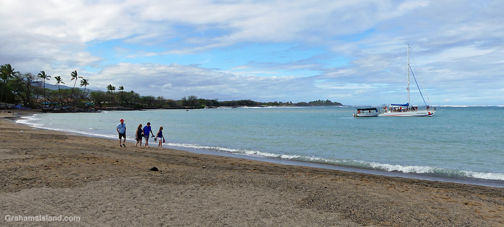A Bay beach at Waikoloa Hawaii