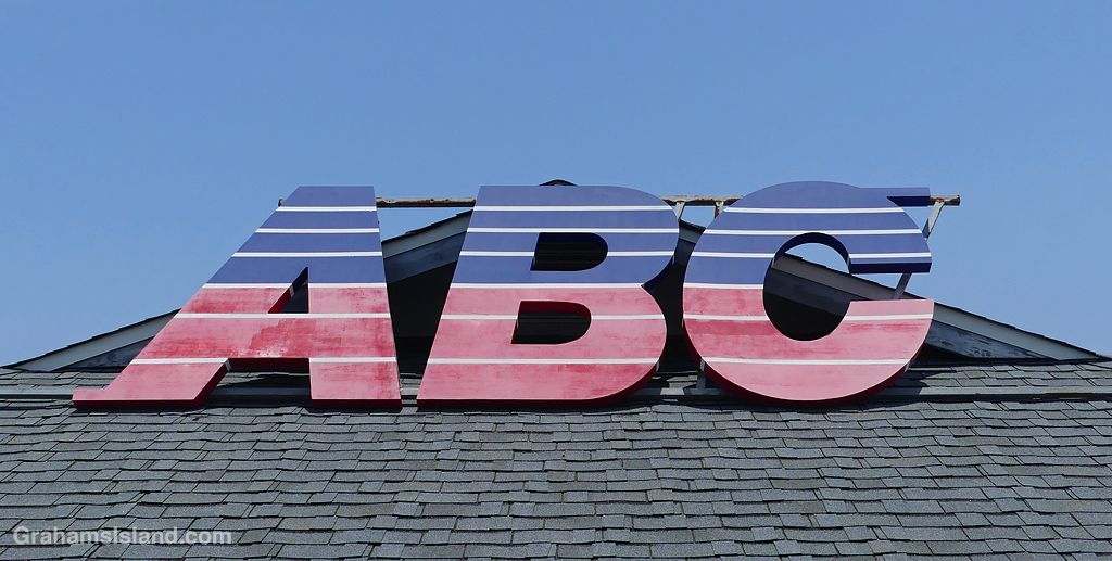 A sign on a business in Kailua Kona Hawaii