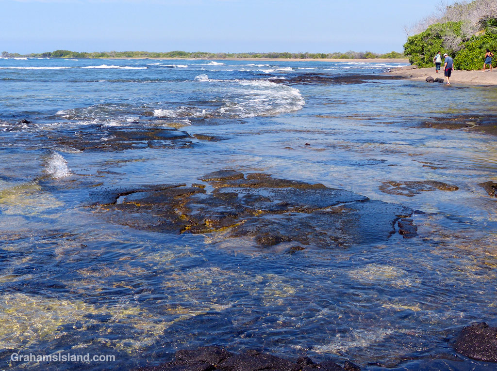 The coast at Kaloko-Honokōhau National Historical Park in Hawaii