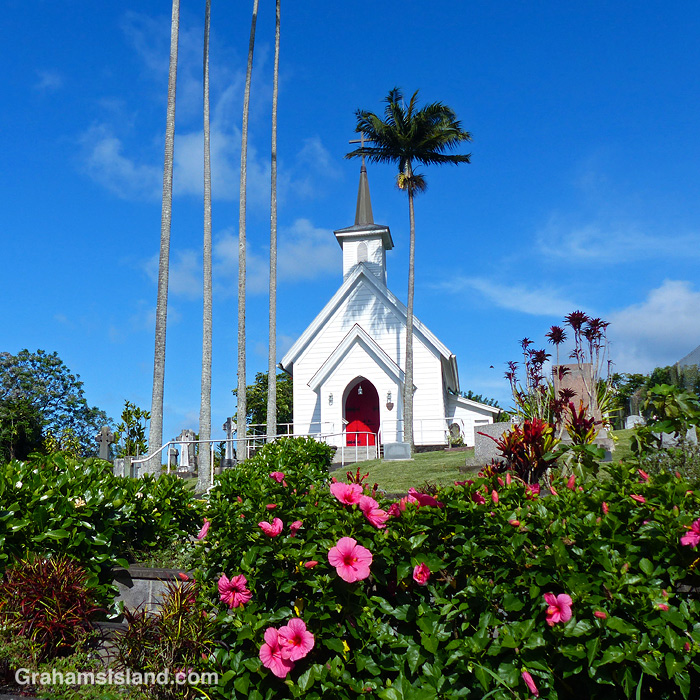 St Augustines Episcopal Church in Kapaau, Hawaii