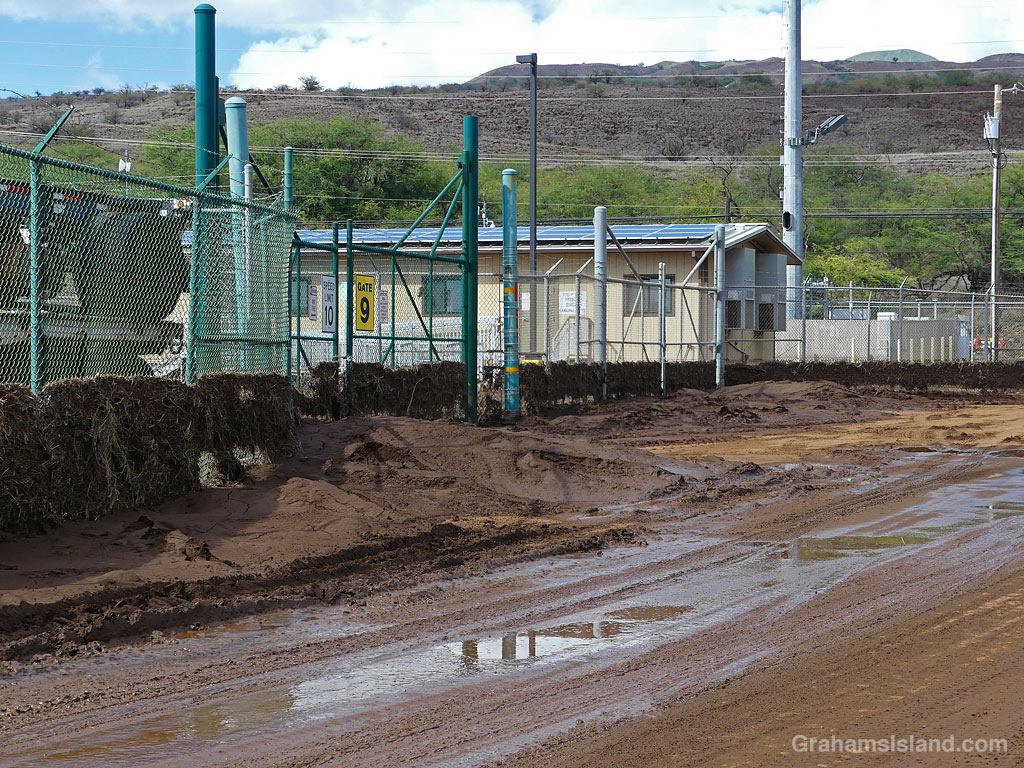The aftermath of a flood in Hawaii