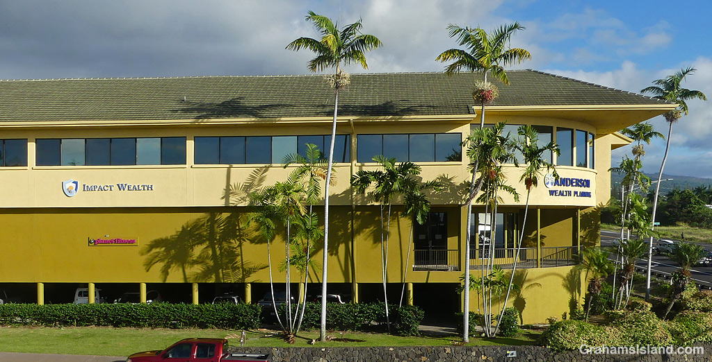 A building in Kailua Kona Hawaii