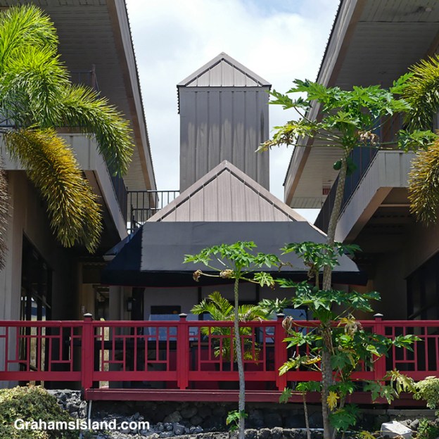 A building in Kailua Kona, Hawaii
