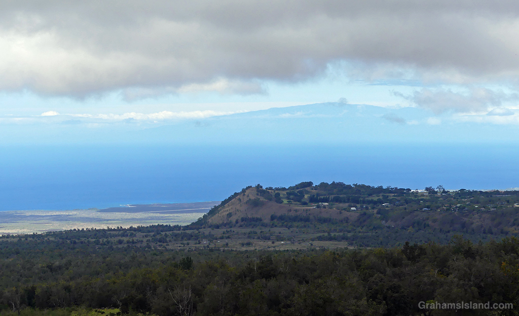 A View of Maui from Pu'u Wa'awa'a in Hawaii