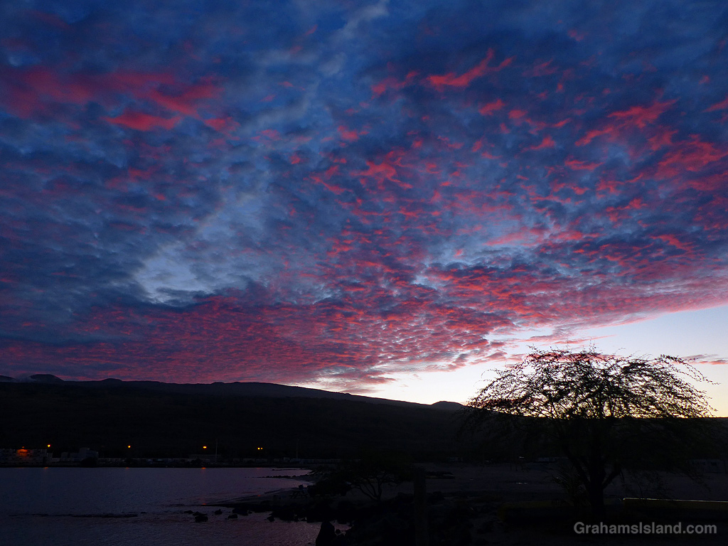 Sunrise at Kawaihae, Hawaii