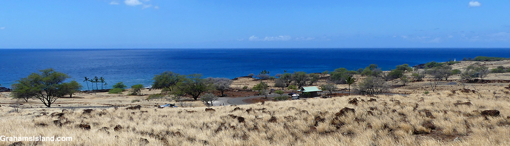 A panoramic view of Lapakahi State Historical Park in Hawaii