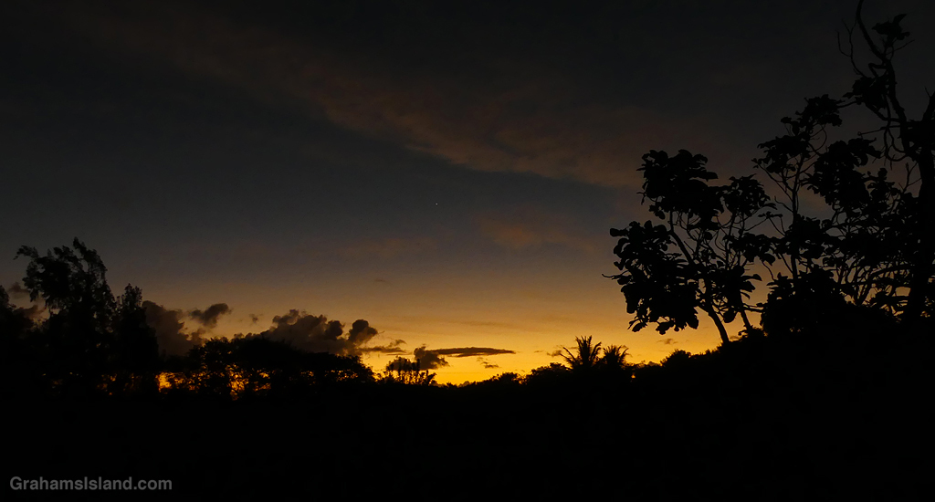 Early morning in Hawi, Hawaii