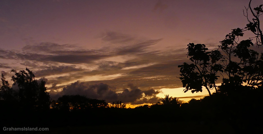 Early morning in Hawi, Hawaii
