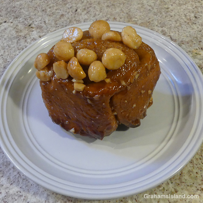 Sticky buns in Hawaii