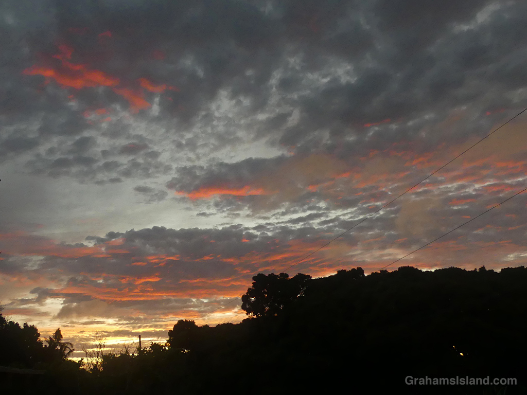 Sunset in Hawi, Hawaii