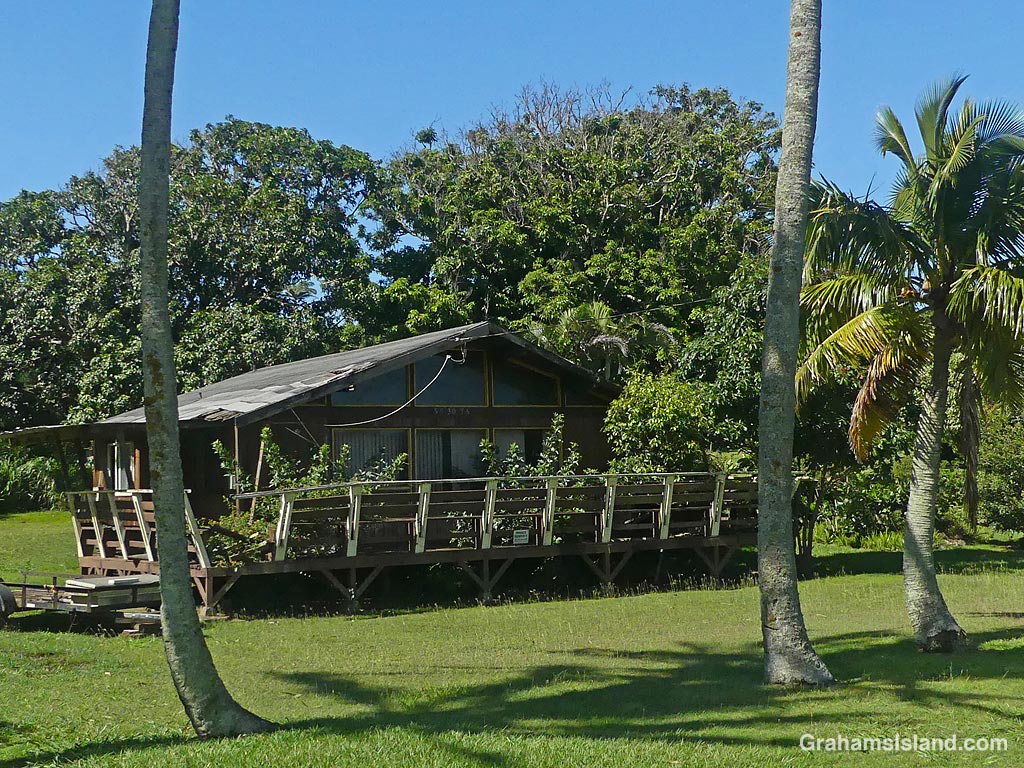 An unoccupied house near Hawi, Hawaii