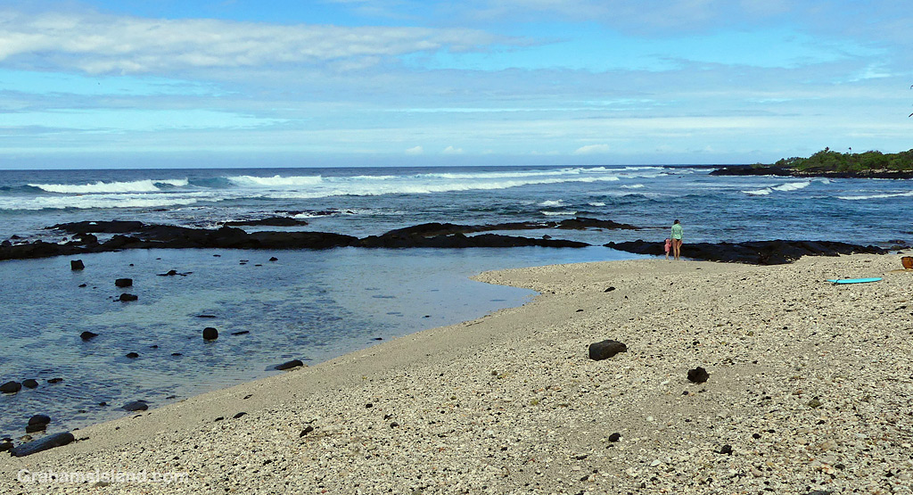 Pine Trees beach in Hawaii.