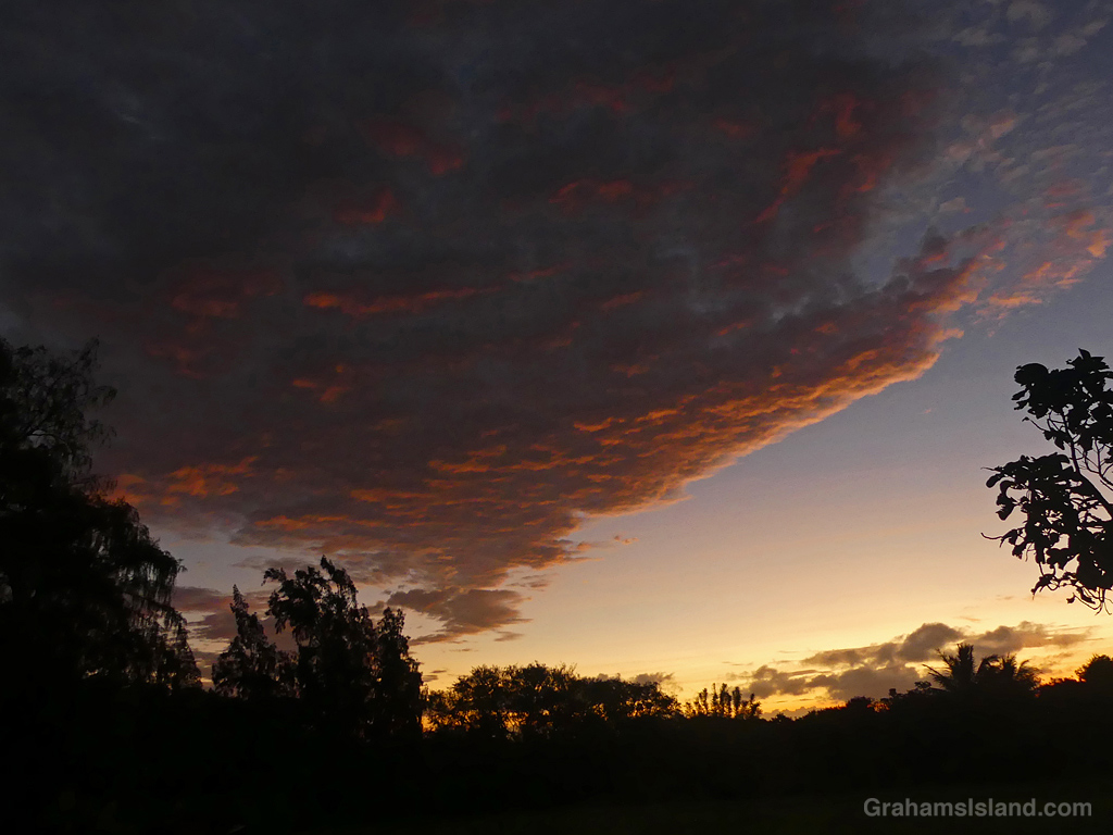 Sunrise at Hawi, Hawaii